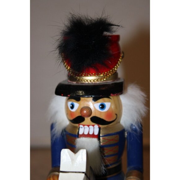 Nutcracker - Soldier on Rocking Horse - 12" - Picture 2 of 6